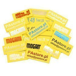 3:1 Printed yellow shrinking tube with double-sided printing