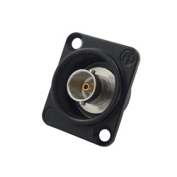 NBB75DSIB Neutrik złącze BNC tablicowe, jednostronne lutowane, obudowa serii "D", izolowane