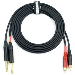 2x RCA - 2x TS Mogami Interkonekt