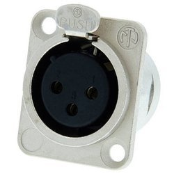 NC3FD-L-1 Neutrik gniazdo tablicowe żeńskie