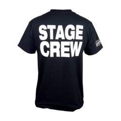STAGE CREW 2.0 gafer.pl black T-shirt