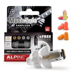 Set for musicians (MusicSafe Classic ALPINE + LaserLite, Max, 1100)