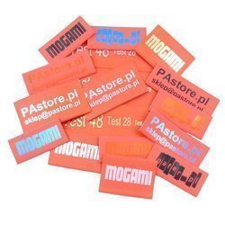 Red heat shrink tube 2:1 with double-sided printing