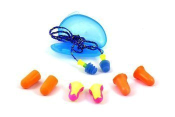 Earplugs set blue/green