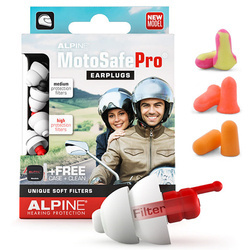 Set for motocyclists (MotoSafe Pro ALPINE + LaserLite, Max, 1100)