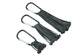 Zestaw gafer.pl karabinek i 10 szt sprytek, opasek gumowych