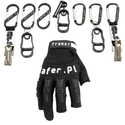 Set of gafer.pl framer glove with holder