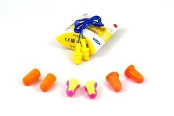 Earplugs set yellow