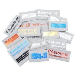 Gray heat shrink tube 2:1 with double-sided printing