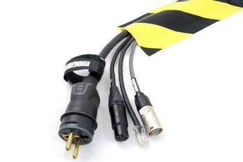 cable cover gafer.pl black and yellow tunnel tape