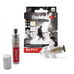 Zestaw stopery Pro dla muzyków + płyn czyszczący Alpine