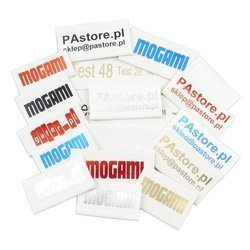 3:1 Printed white shrinking tube with one-sided printing