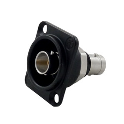 NBB75FIB Neutrik złącze BNC tablicowe, dwustronne, obudowa "D", izolowane