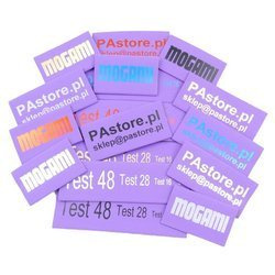 3:1 Printed purple shrinking tube with double-sided printing