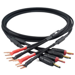 NIII Mogami speaker cable Bayonet-Spades