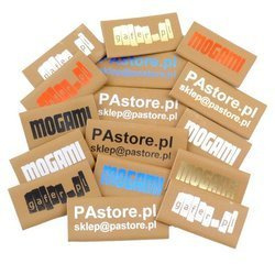 Brown heat shrink tube 2:1 with double-sided printing